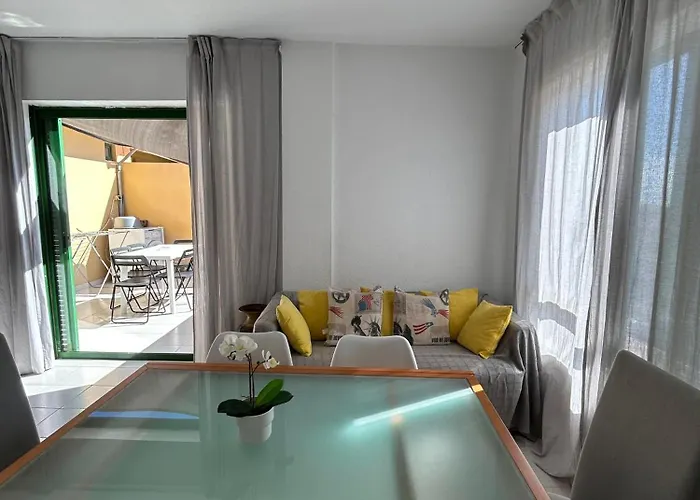 Amarilla Terrace - Pool - Costa Del Silencio - 3br Apartamento